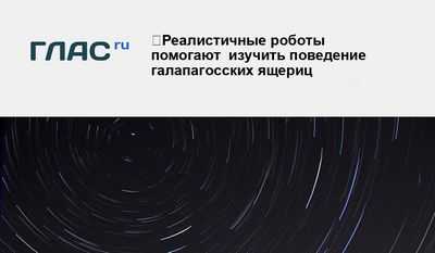 Реалистичные роботы попадают под шкуру галапагосских ящериц